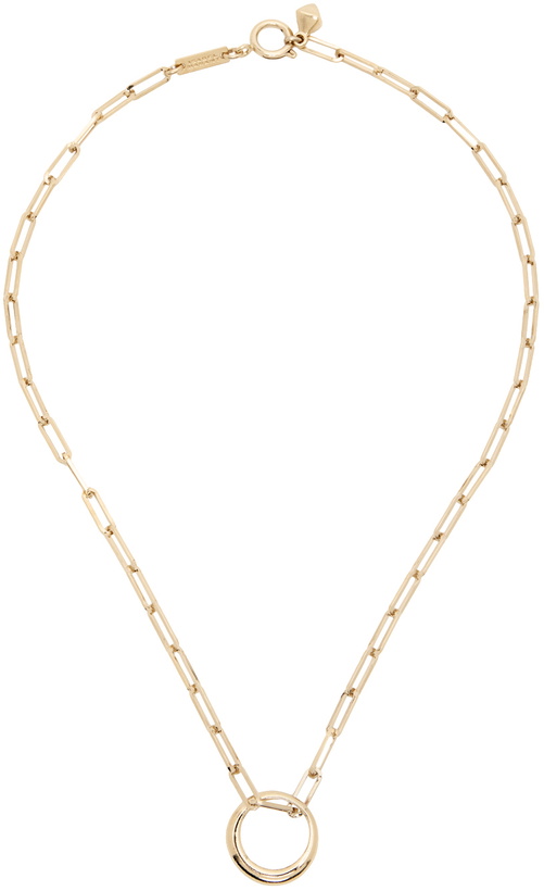 Photo: Isabel Marant Gold Ring Necklace