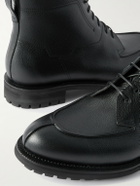 Berluti - New Oslo Full-Grain Leather Lace-Up Boots - Black