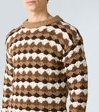 Moncler Grenoble Wool and alpaca-blend jacquard sweater