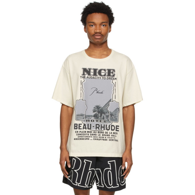 Photo: Rhude Off-White Nice T-Shirt