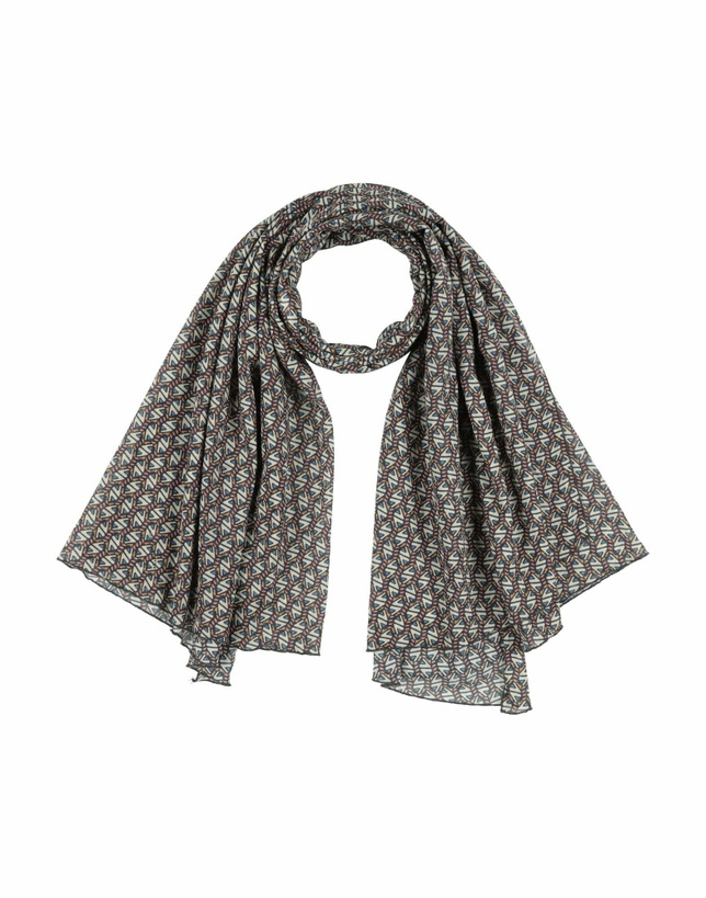 Photo: Manila Grace Womens Scarf in Midnight blue