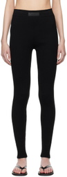 Fear of God ESSENTIALS Black Rib Leggings