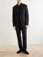 TOM FORD - Shelton Straight-Leg Stretch-Wool Trousers - Black