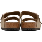 Birkenstock Beige Regular Arizona Oiled Leather Sandals