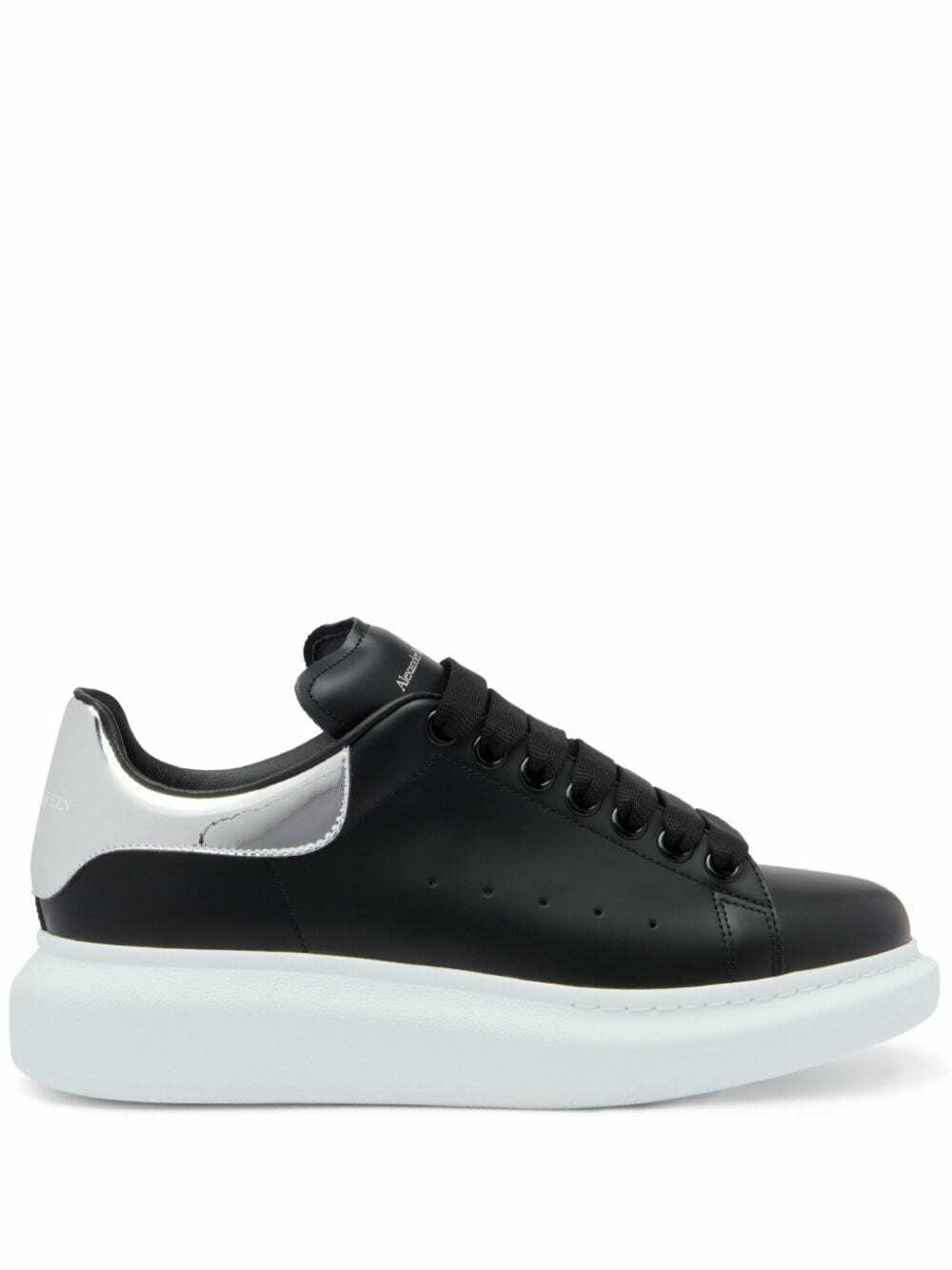 ALEXANDER MCQUEEN - Oversized Leather Sneakers Alexander McQueen