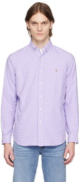 Polo Ralph Lauren Purple Gingham Shirt