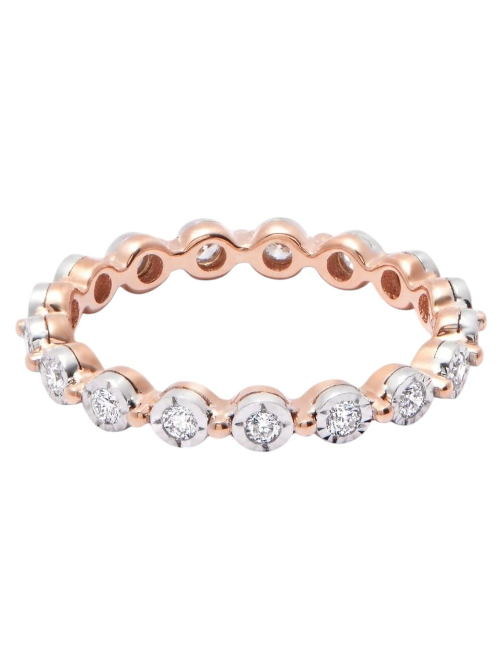 Dana Rebecca Designs 14K Rose Gold Ava Bea Diamond Eternity Ring Dana ...