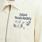 Palmes Men's Fifth Twill Shirt Jacket in Off-White