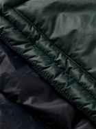 Sid Mashburn - Cashball Padded Quilted Nylon Hooded Jacket - Green