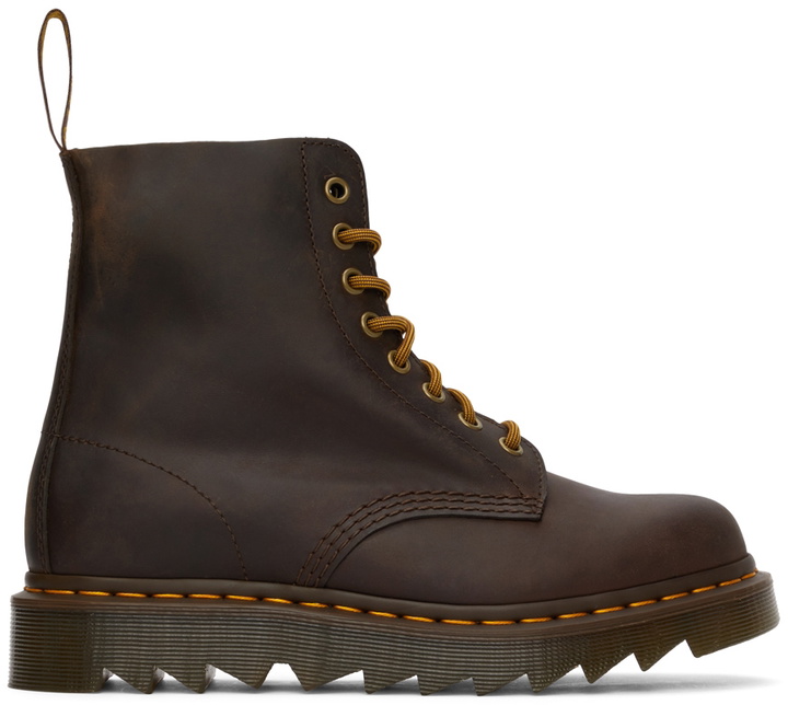 Photo: Dr. Martens Brown 1460 Pascal Ziggy Boots