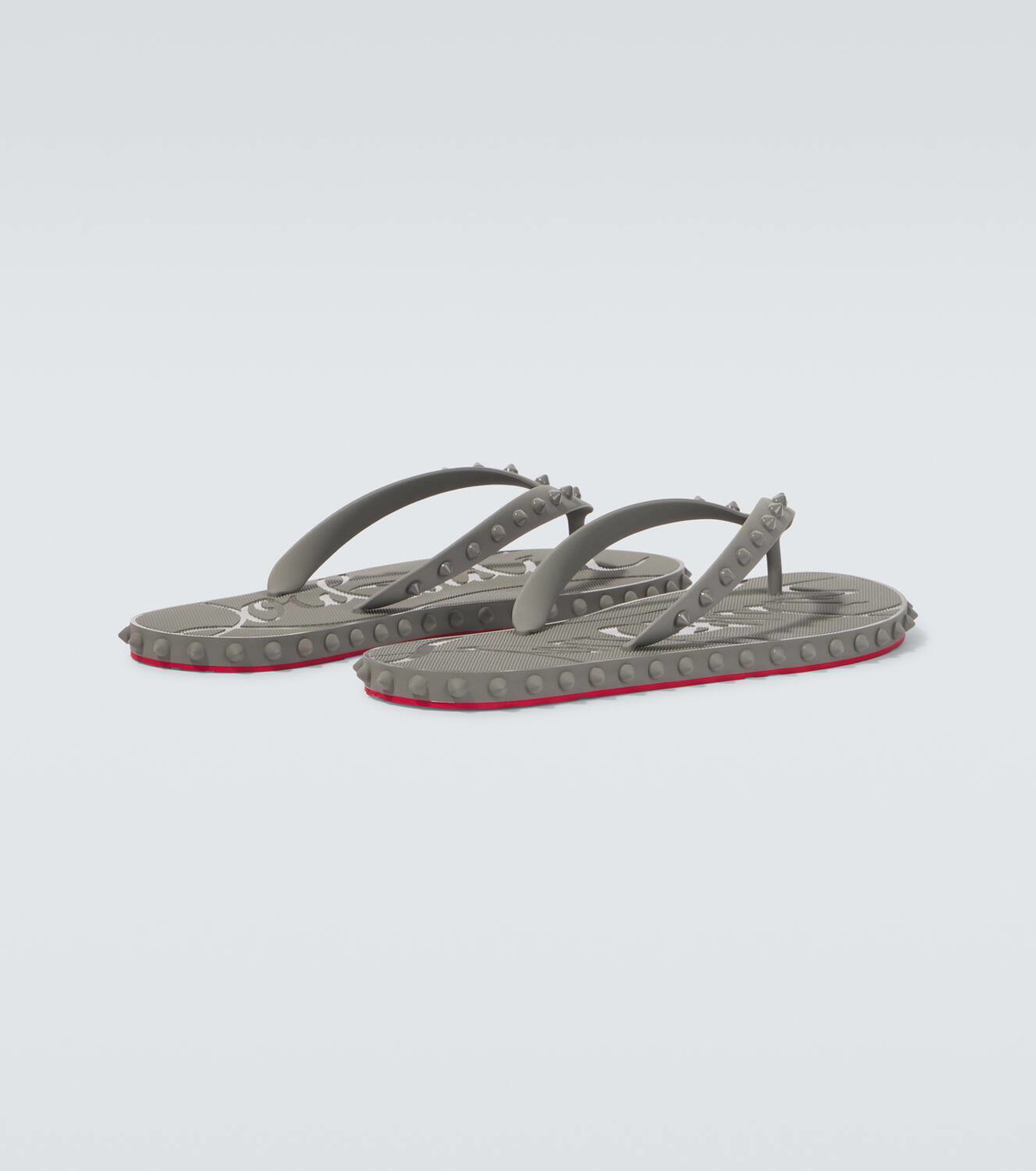 Christian Louboutin Super Loubi Flip spiked thong slides