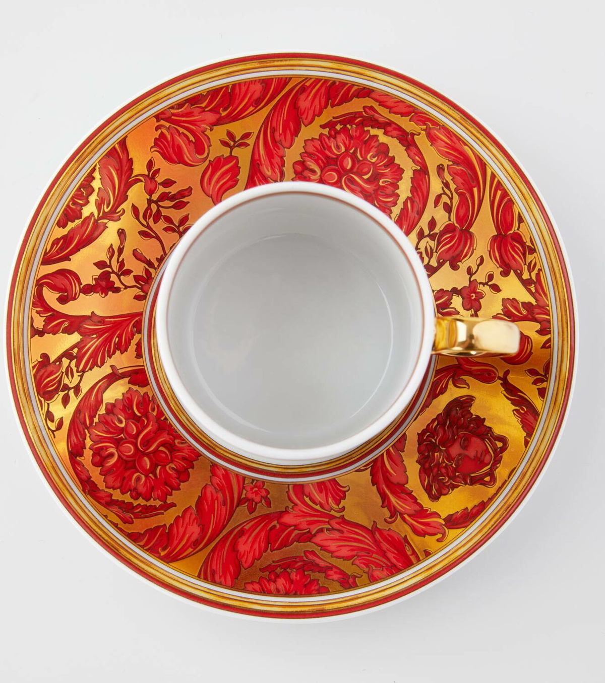 Versace Home Medusa Garland espresso cup and saucer set