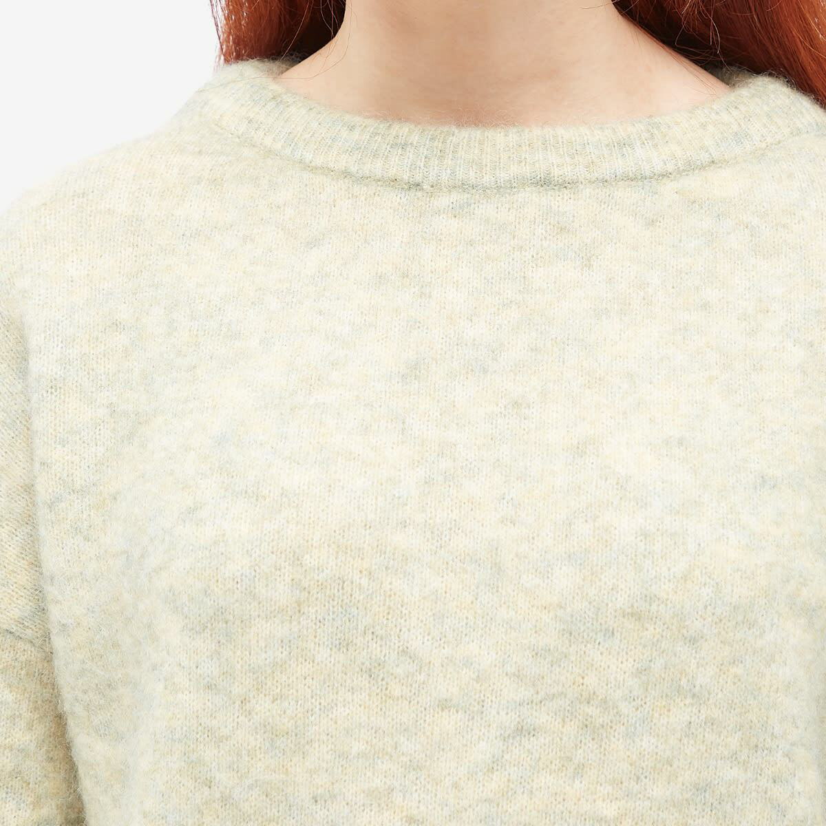 Acne Studios Women's Dramatic Mohair RMS Sweater in Pistachio