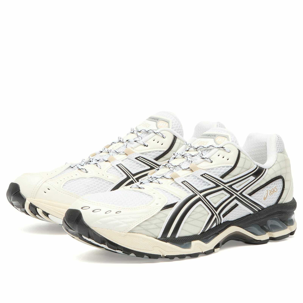 Asics Gel-Nimbus 10.1 Sneakers in White/Ivory