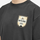 Rhude Men's Mont Blank Hotel T-Shirt in Vintage Black