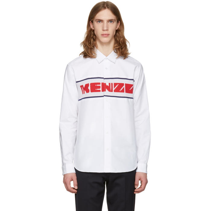 Photo: Kenzo White Nasa Logo Shirt