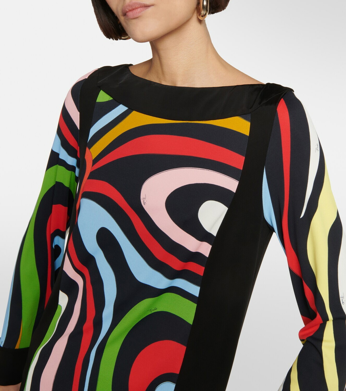 Pucci - Printed jersey minidress Emilio Pucci