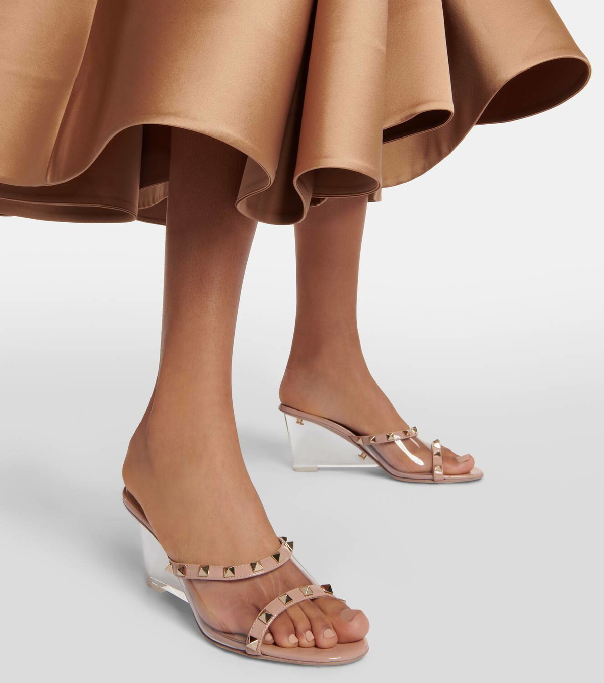 Valentino pvc discount mules