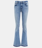 7 For All Mankind Bootcut Tailorless mid-rise jeans