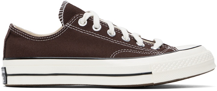 Photo: Converse Brown Chuck 70 Low Top Sneakers