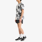 Nike Running Breathe T-Shirt in Black/Silver