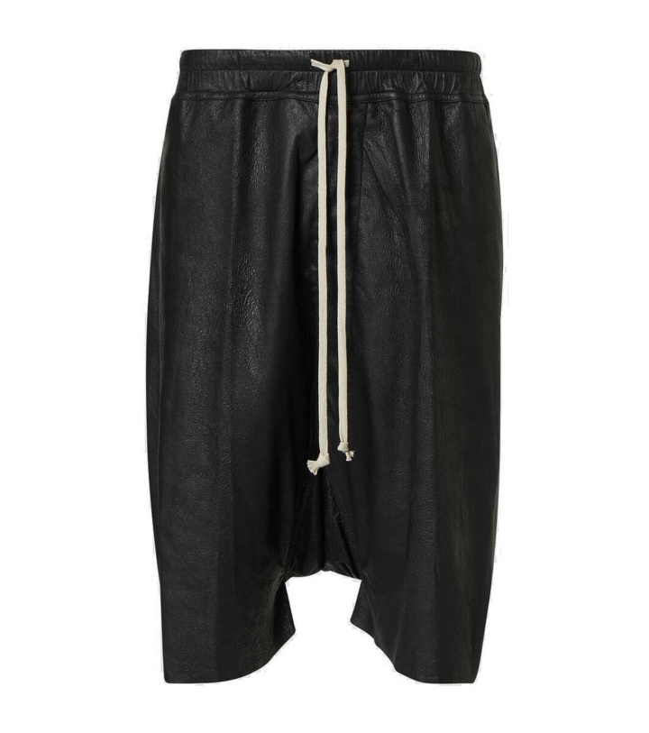 Photo: Rick Owens Leather shorts