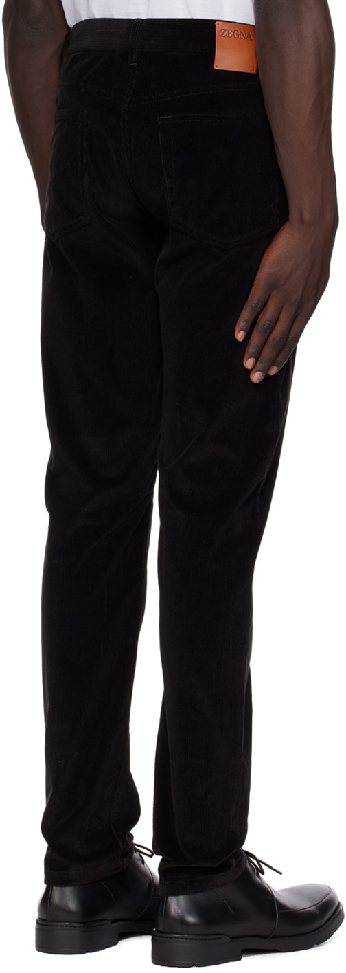 ARGOLIDA BLACK SPORT TROUSERS