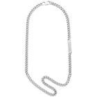 Etudes Silver Boa Necklace