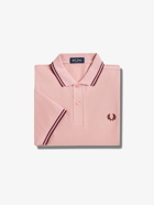 Fred Perry Polo Shirt Pink   Mens