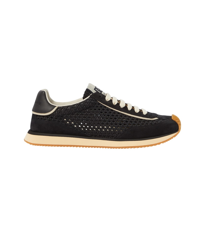 Photo: Dolce&Gabbana DG Cushion suede-trimmed sneakers