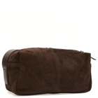 Mazi Untitled Dent Suede Cross Body Bag in Brown 