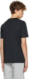 Hugo Black Polyester T-Shirt