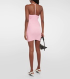 Courrèges Ribbed-knit minidress