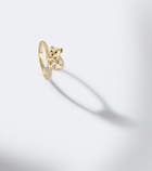 Yvonne Léon Koala 9kt gold ring with diamonds