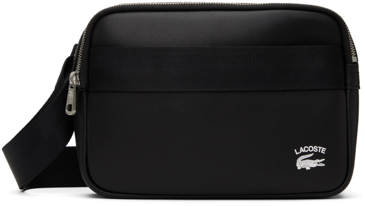 Photo: Lacoste Black Contrast Edge Bag