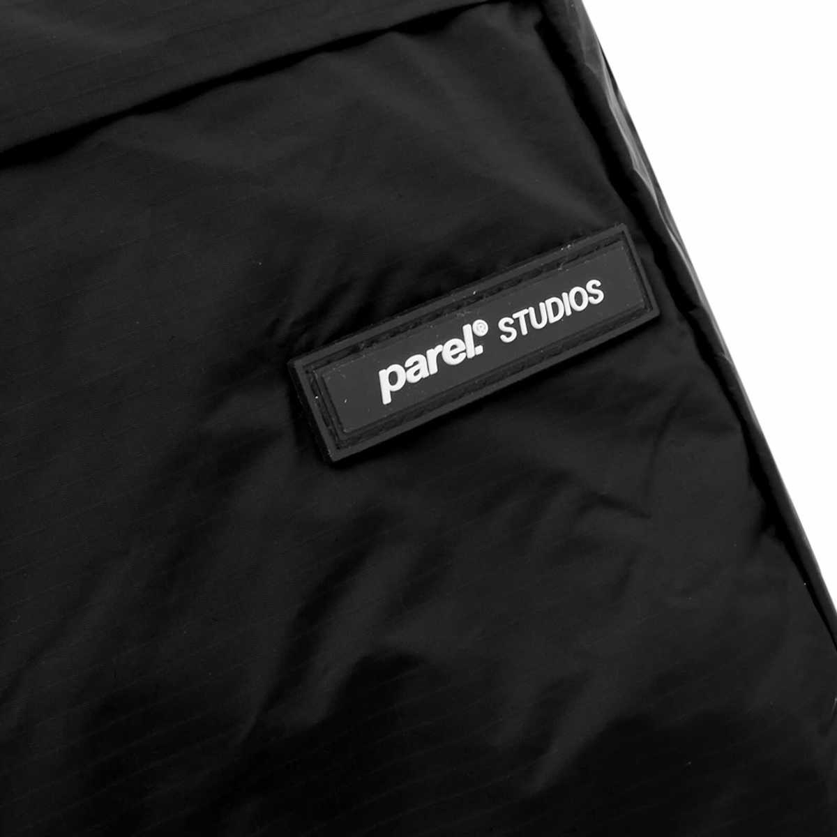 Parel Studios Men's Mini Lokka Bag in Black/Silver Parel Studios
