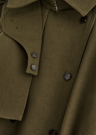 Day Birger ET Mikkelsen Lynn Belted Woven Trench Coat Khaki