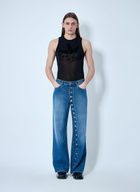 Jean Paul Gaultier Mesh Tattoo Tank Top