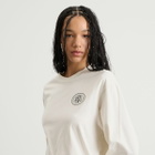 END. Leisure Long Sleeve T-Shirt in Smoke White