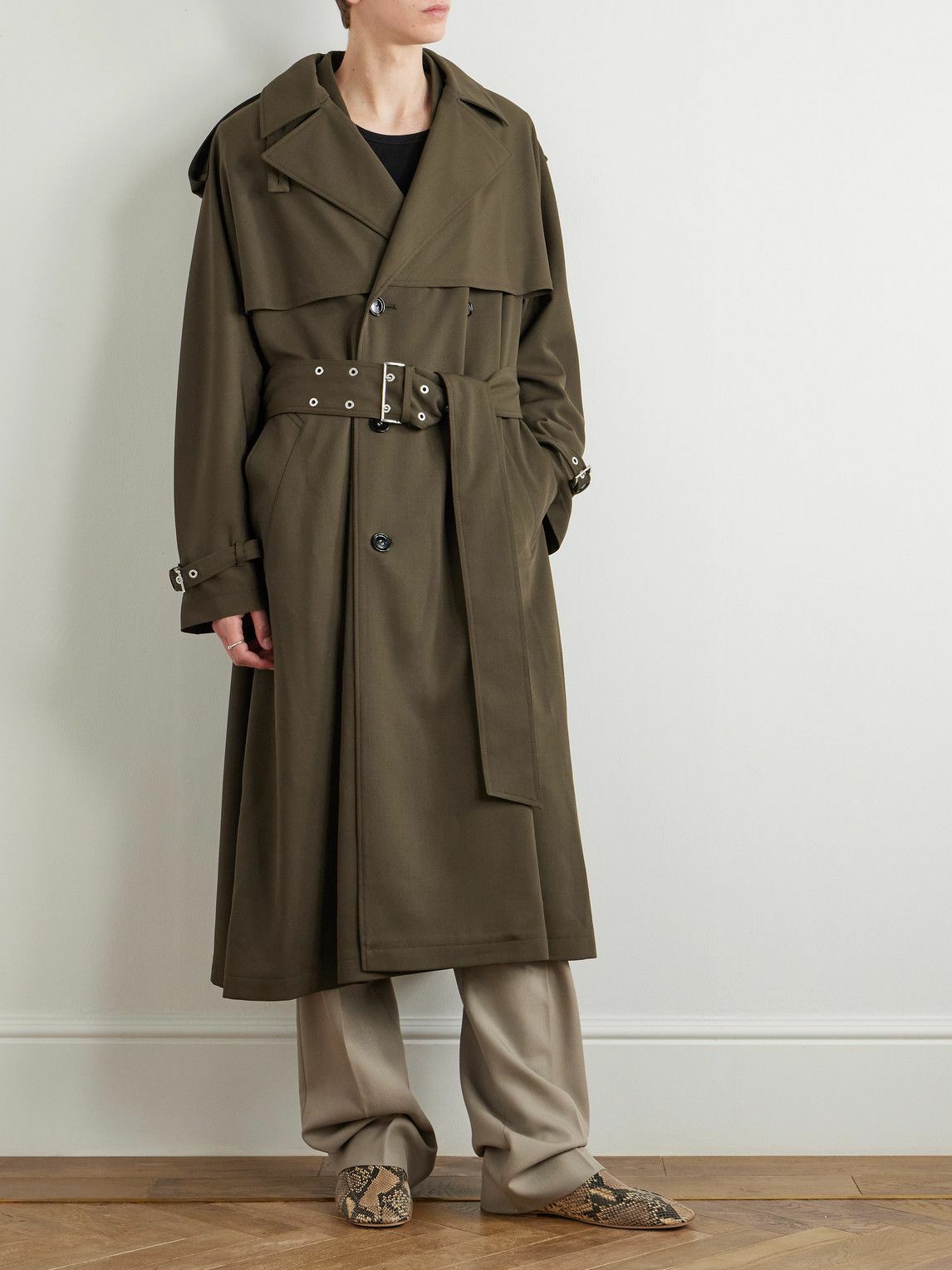 ami コート AMI Belted Double Breasted Coat 【公式通販】