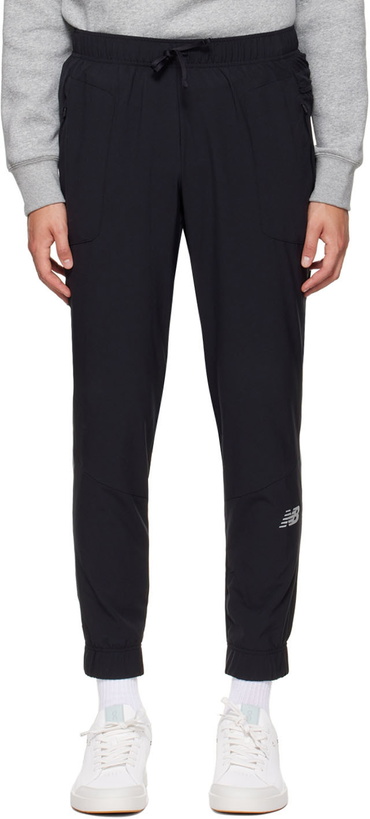 Photo: New Balance Black Tapered Lounge Pants