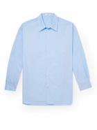 The Row - Lukre Cotton-Poplin Shirt - Blue