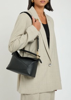 Loewe Puzzle Edge Small Leather top Handle bag - Black - One Size