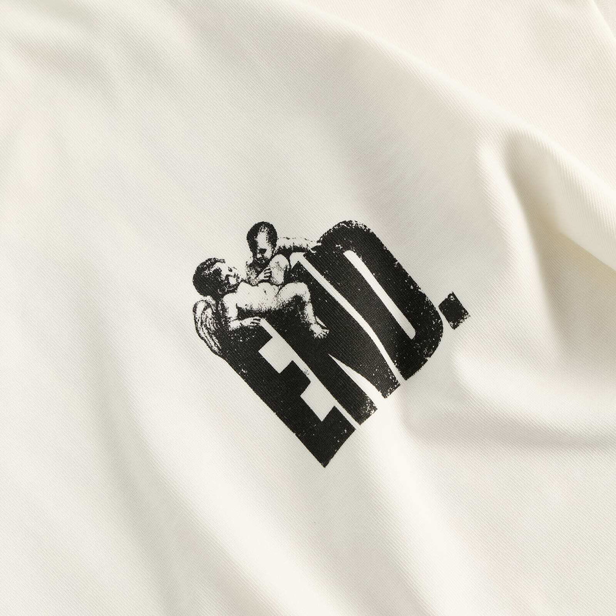 END. Manchester T-Shirt in Ecru