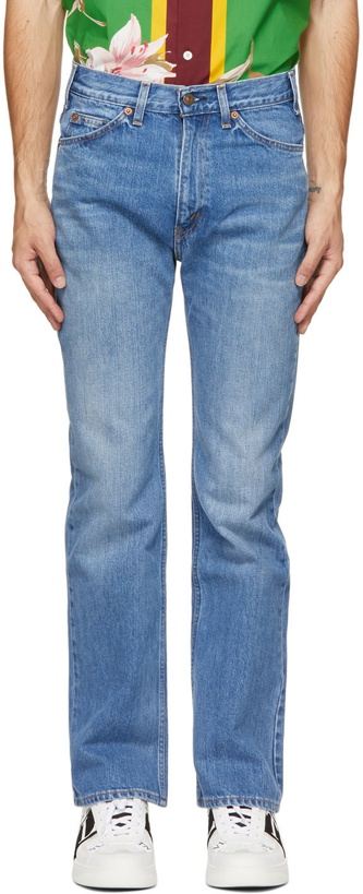 Photo: Valentino Blue Levi's Edition Denim 517 Jeans