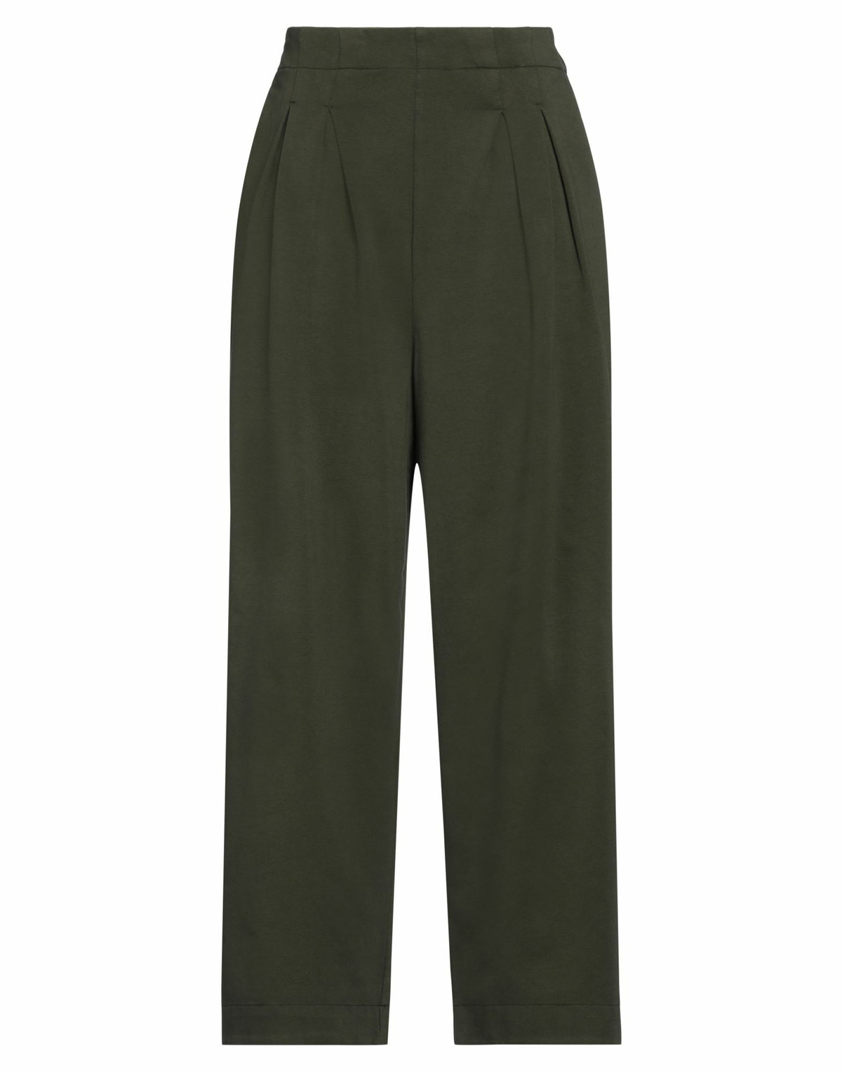 Alessia Santi Womens Pants Military in Green