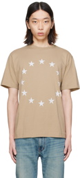 Études Beige Wonder Europa T-Shirt