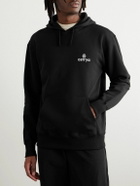 OSTRYA - Core Logo-Print Cotton-Jersey Hoodie - Black