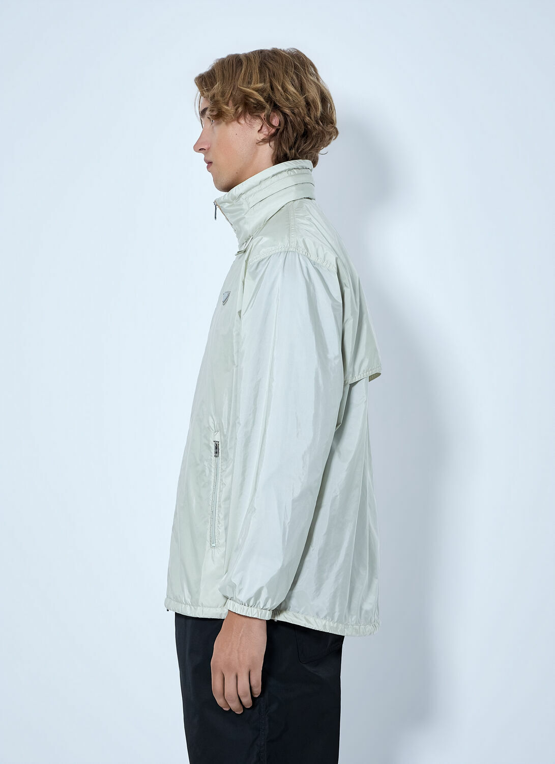 Prada High-Neck Zip Jacket