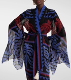 Johanna Ortiz Printed beach cover-up